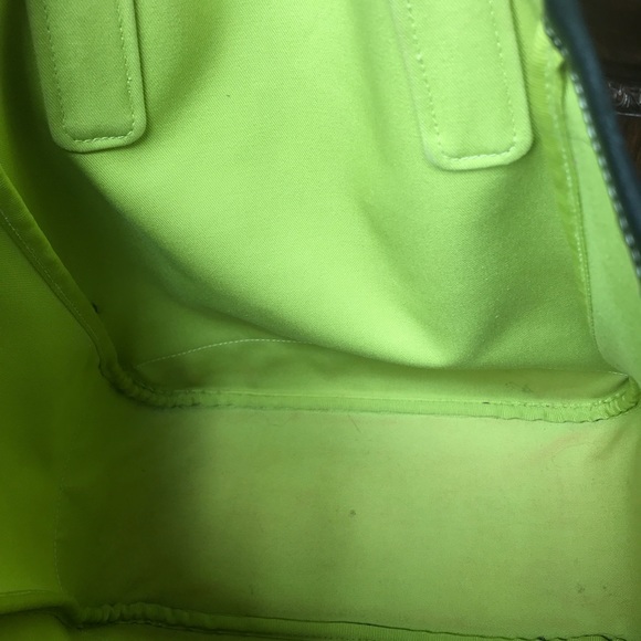 Small Canvas and Leather Coach Tote - Picture 2 of 15